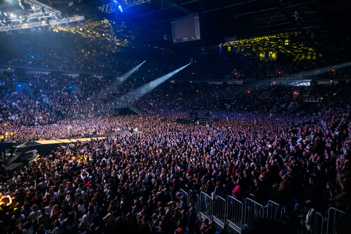 With more than 20,000 people, Severina broke the Zagreb Arena record, break...
